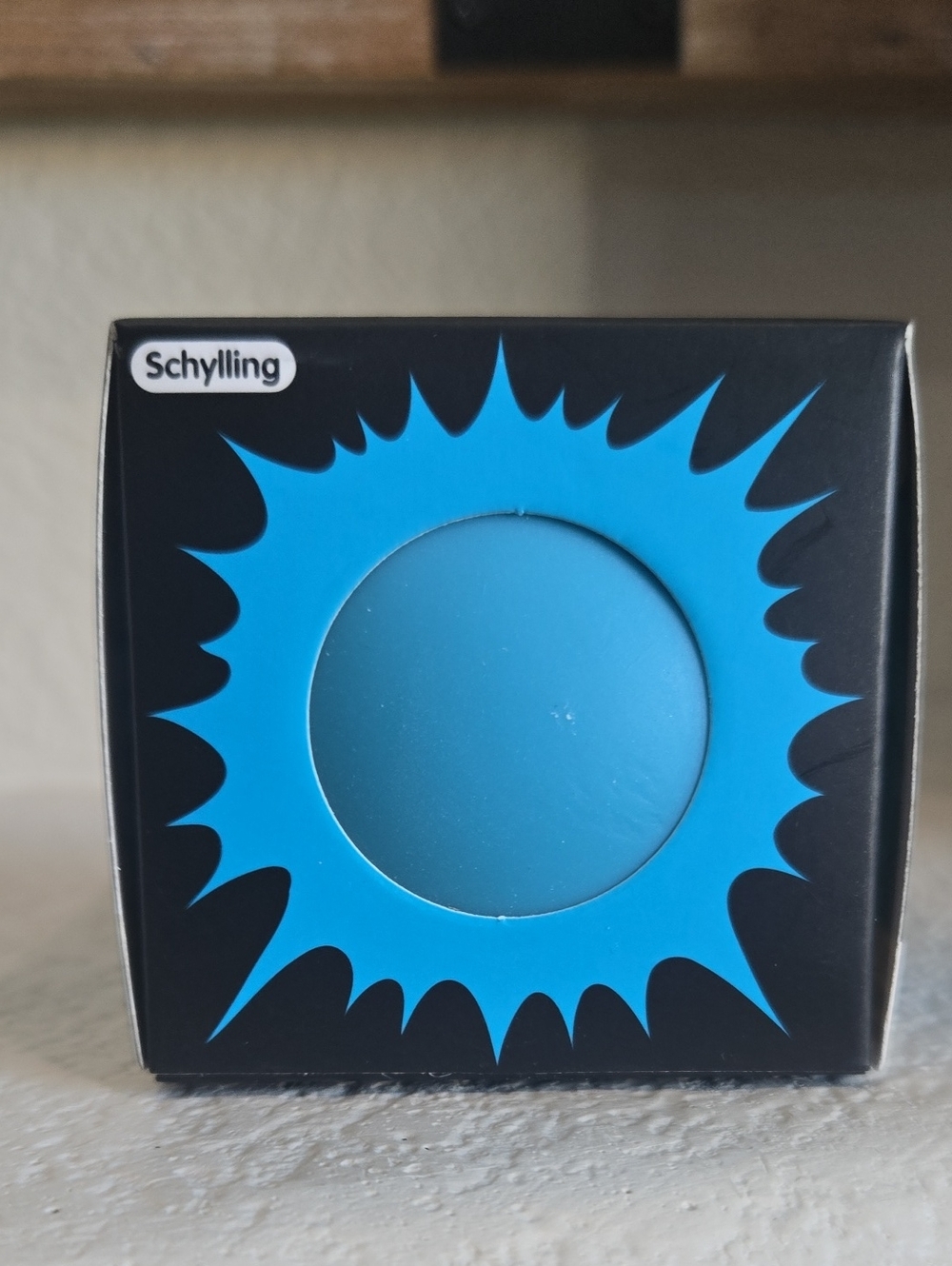New Needoh Glow In The Dark Nee Doh Stress Ball - Blue/Black